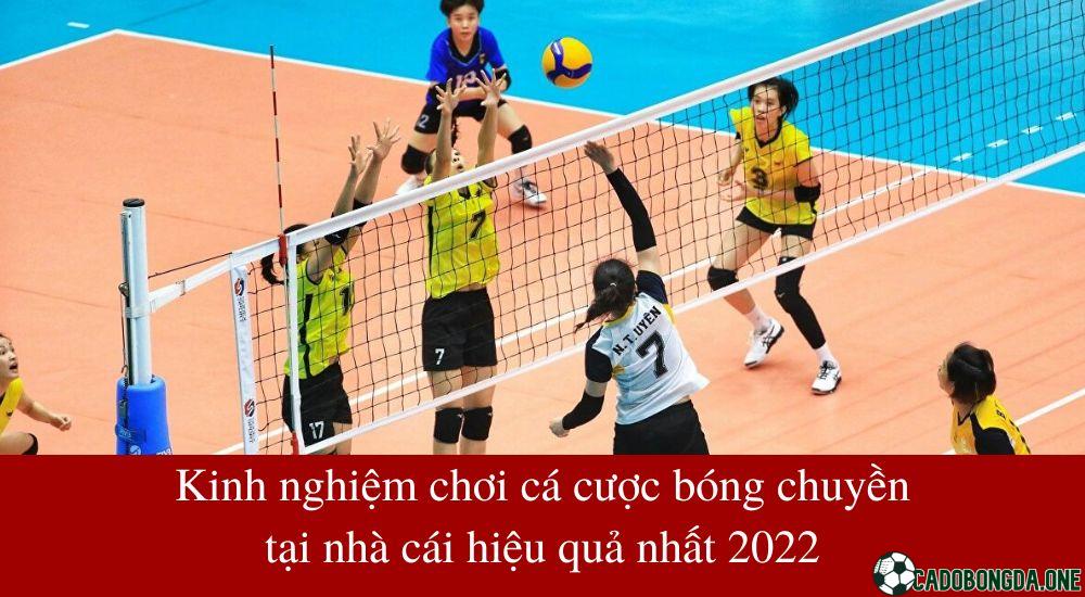 Hướng dẫn, kinh nghiệm chơi cá cược bóng chuyền tại nhà cái năm 2022