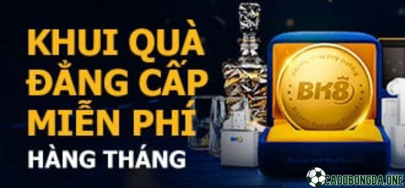 Khuyến mãi thể thao BK8 nhận quà miễn phí