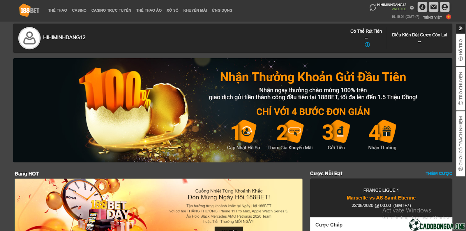 188Bet: web cá cược bóng đá uy tín không ? Link vào mới nhất