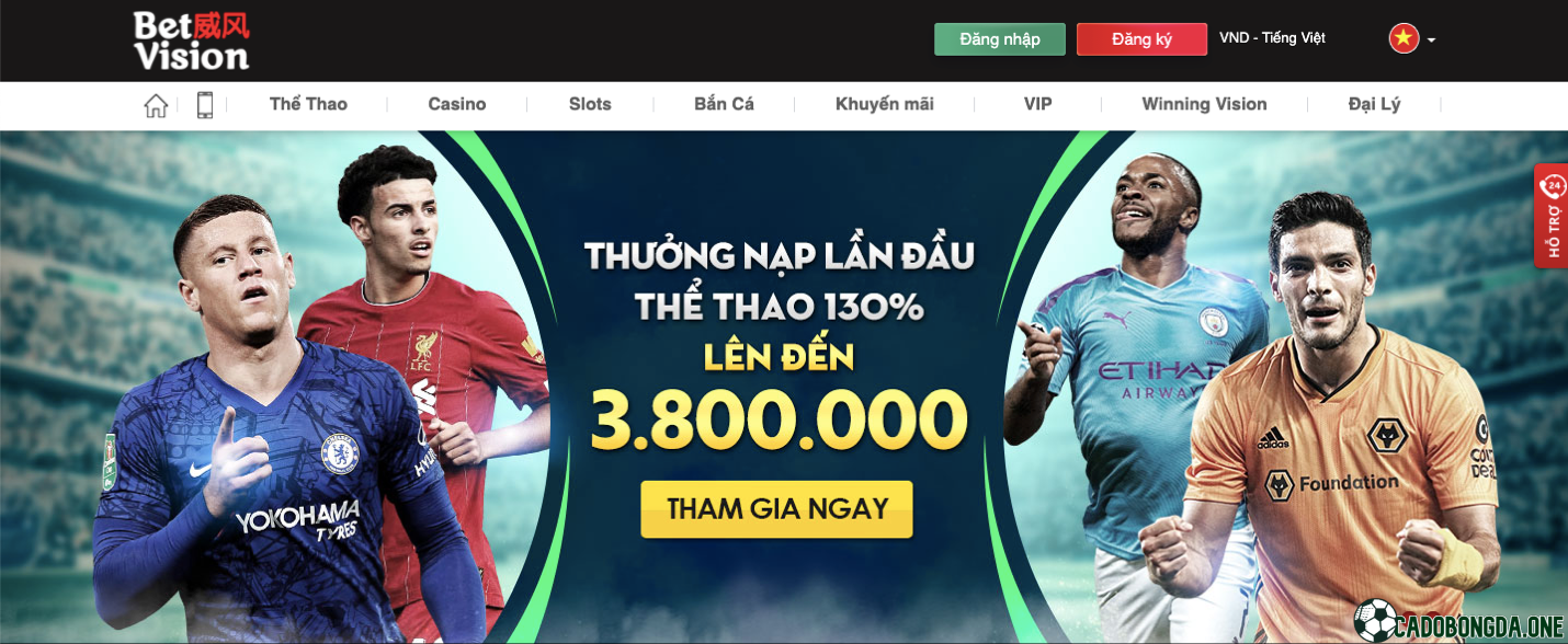 Betvision: cá độ bóng đá uy tín không ? Link vào mới nhất