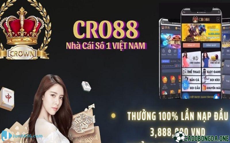 Cro88: đặt cược bóng đá uy tín không ? Link vào mới nhất