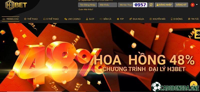 H3bet: web đặt cược bóng đá uy tín không ? Link vào mới nhất